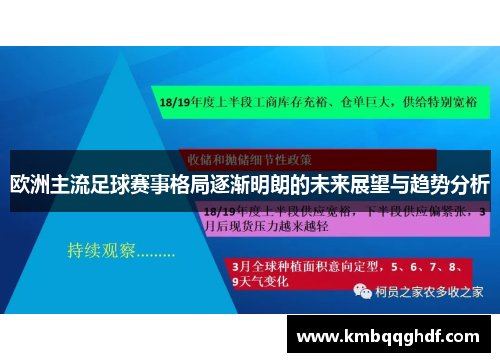 欧洲主流足球赛事格局逐渐明朗的未来展望与趋势分析